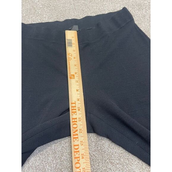 Eileen Fisher Womens pull on pants sz small black wool blend minimalist trouser - Picture 7 of 12